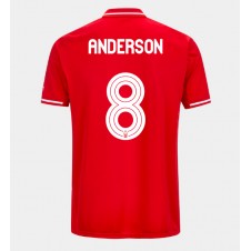 Nottingham Forest Elliot Anderson #8 Hjemmedrakt 2025-26 Kortermet
